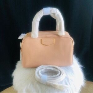 Marc Jacobs Voyager‎ Leather Mini Satchel, Luxury Italian Leather, Pink, NWT